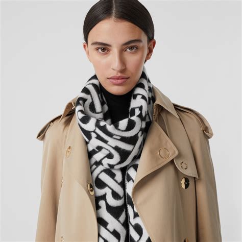 burberry monogram scarf price|price of Burberry cashmere scarf.